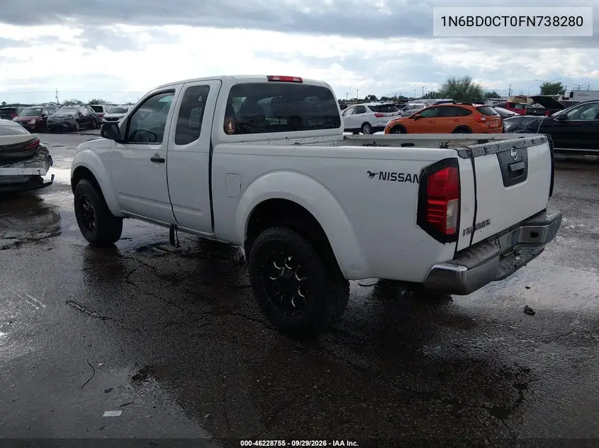 2015 NISSAN NAVARA (FRONTIER) VIN 1N6BD0CT0FN738280 — фото 3