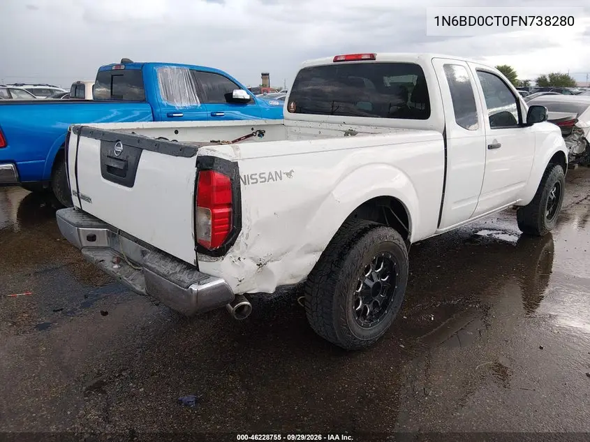 2015 NISSAN NAVARA (FRONTIER) VIN 1N6BD0CT0FN738280 — фото 4