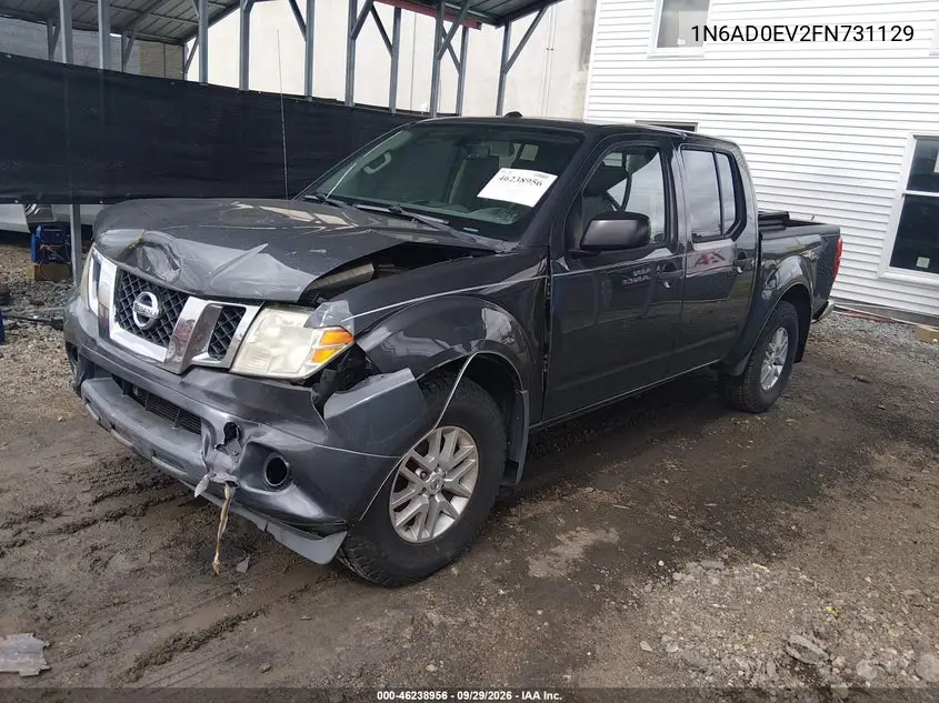 2015 NISSAN NAVARA (FRONTIER) VIN 1N6AD0EV2FN731129 — фото 2
