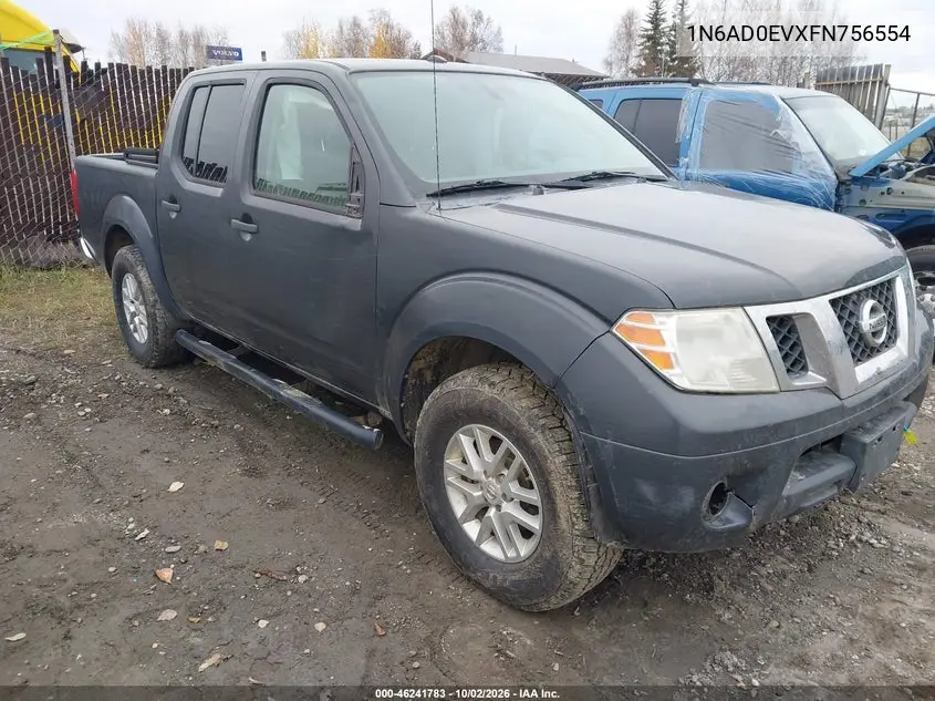 NISSAN NAVARA (FRONTIER) 2015, VIN 1N6AD0EVXFN756554