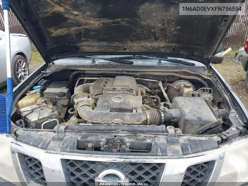2015 NISSAN NAVARA (FRONTIER) VIN 1N6AD0EVXFN756554 — фото 10