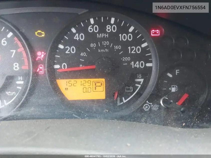 2015 NISSAN NAVARA (FRONTIER) VIN 1N6AD0EVXFN756554 — фото 15