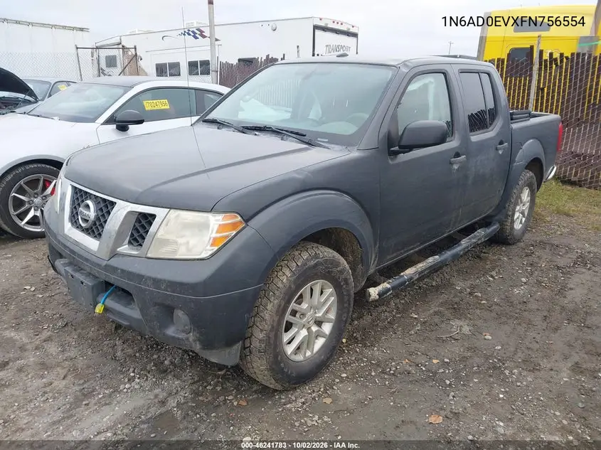 2015 NISSAN NAVARA (FRONTIER) VIN 1N6AD0EVXFN756554 — фото 2