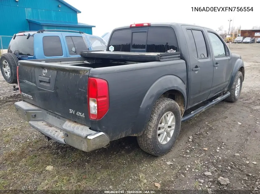2015 NISSAN NAVARA (FRONTIER) VIN 1N6AD0EVXFN756554 — фото 4