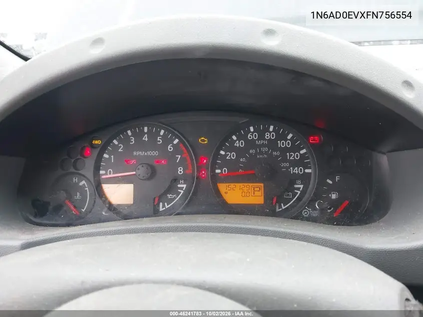 2015 NISSAN NAVARA (FRONTIER) VIN 1N6AD0EVXFN756554 — фото 7