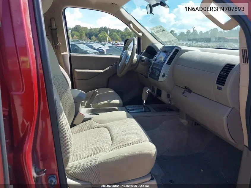 2015 NISSAN NAVARA (FRONTIER) VIN 1N6AD0ER3FN707893 — фото 5