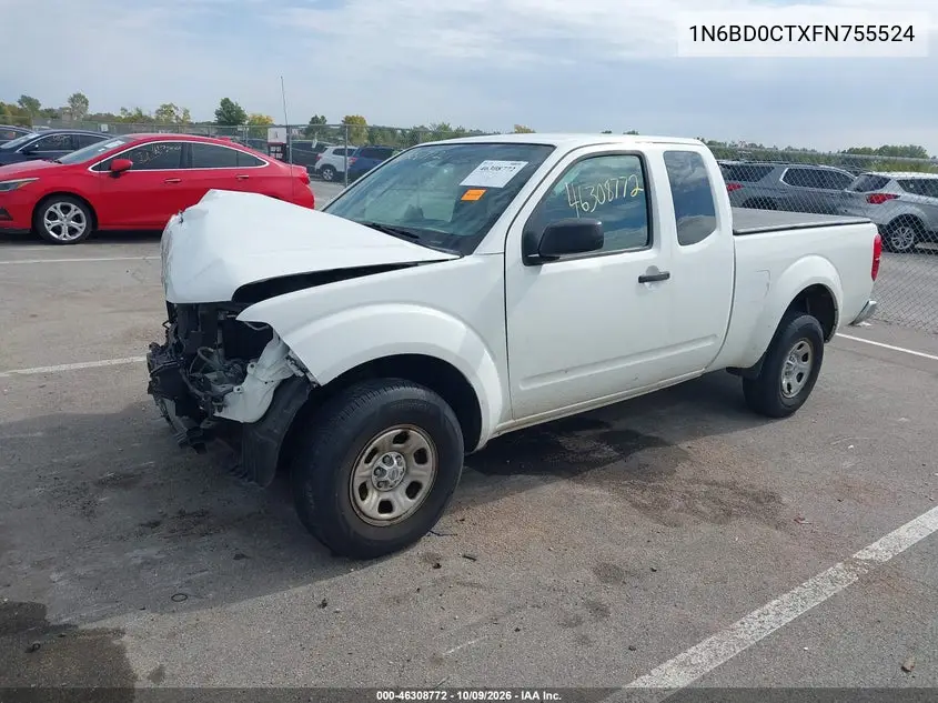 2015 NISSAN NAVARA (FRONTIER) VIN 1N6BD0CTXFN755524 — фото 2