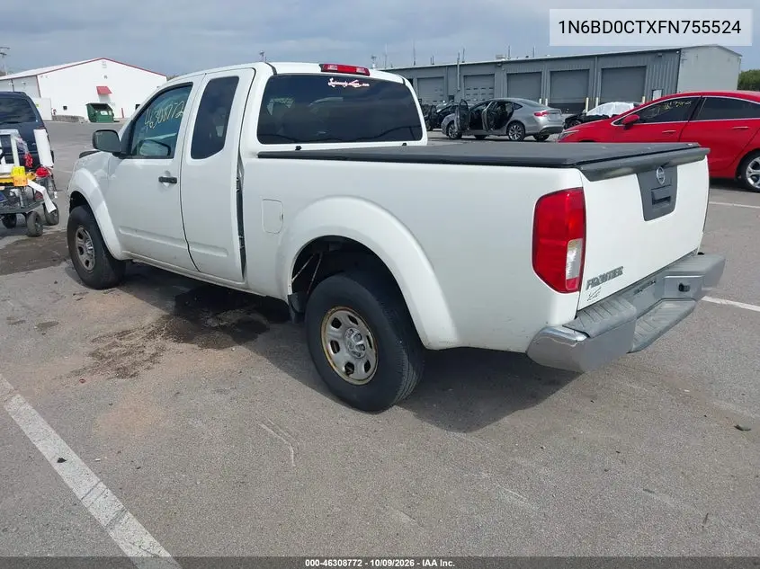 2015 NISSAN NAVARA (FRONTIER) VIN 1N6BD0CTXFN755524 — фото 3