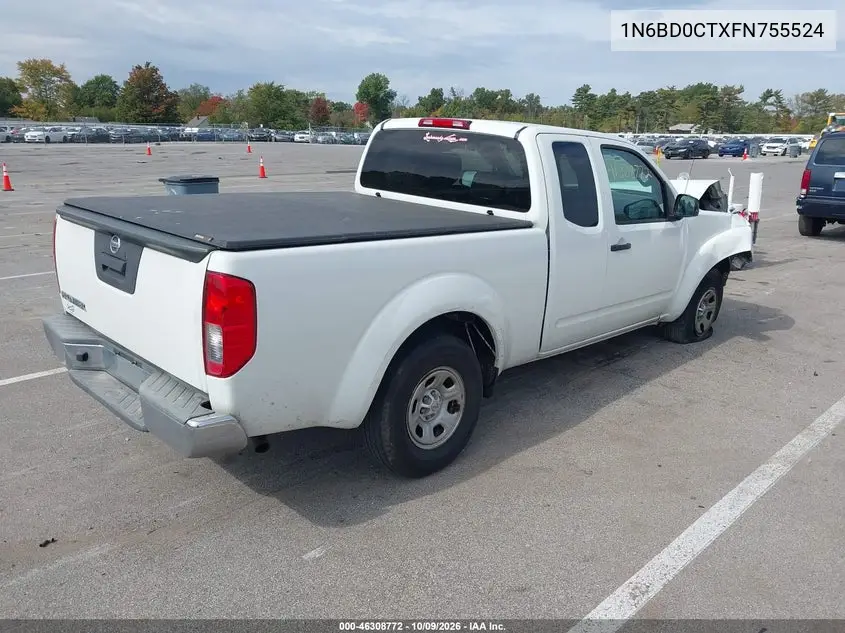 2015 NISSAN NAVARA (FRONTIER) VIN 1N6BD0CTXFN755524 — фото 4