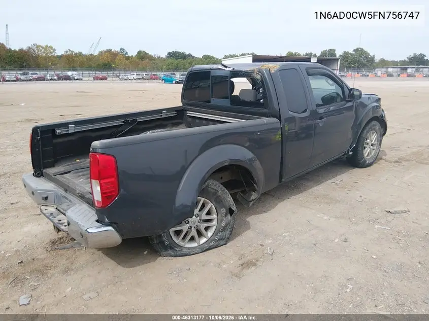 2015 NISSAN NAVARA (FRONTIER) VIN 1N6AD0CW5FN756747 — фото 4