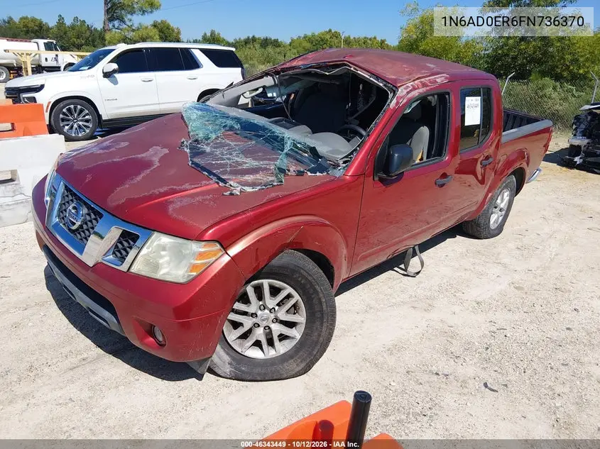 2015 NISSAN NAVARA (FRONTIER) VIN 1N6AD0ER6FN736370 — фото 2