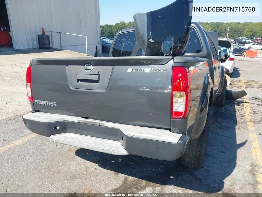 2015 NISSAN NAVARA (FRONTIER) VIN 1N6AD0ER2FN715760 — фото 4