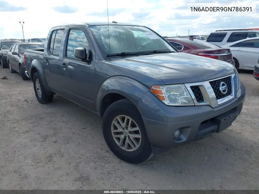 NISSAN NAVARA (FRONTIER) 2016, VIN 1N6AD0ER9GN786391