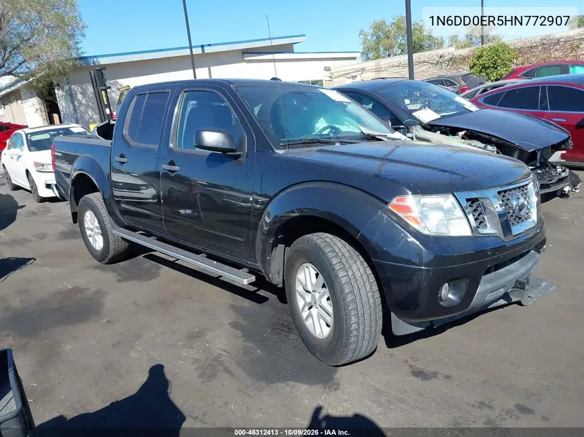 NISSAN NAVARA (FRONTIER) 2017, VIN 1N6DD0ER5HN772907