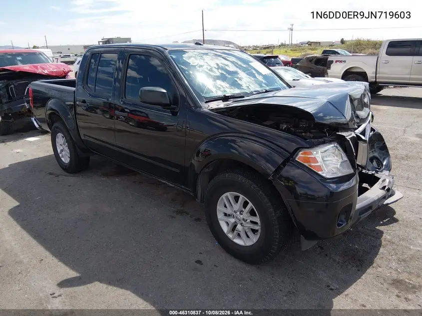 NISSAN NAVARA (FRONTIER) 2018, VIN 1N6DD0ER9JN719603