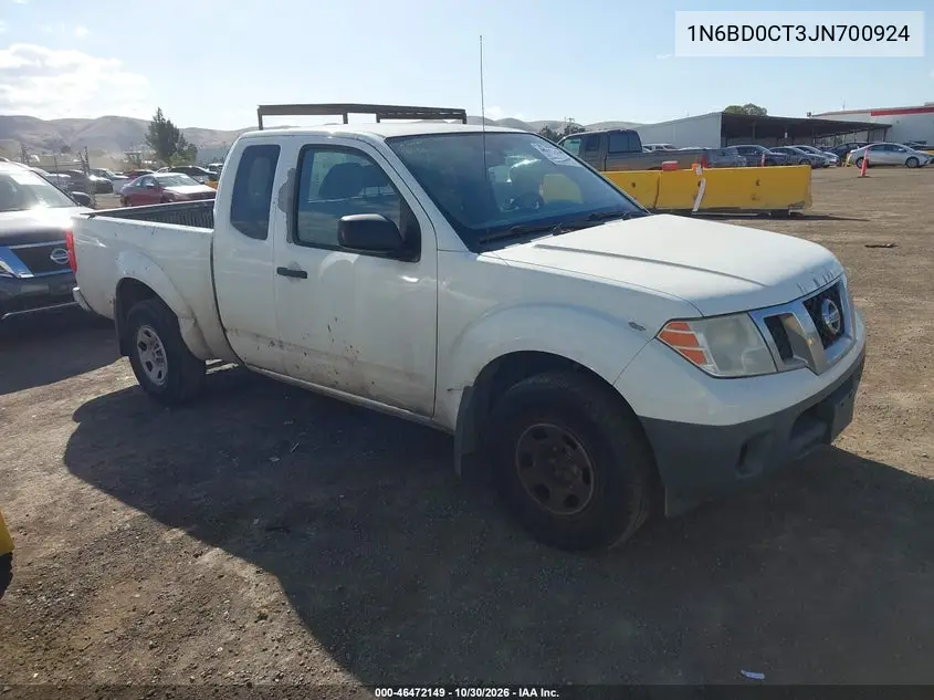 NISSAN NAVARA (FRONTIER) 2018, VIN 1N6BD0CT3JN700924