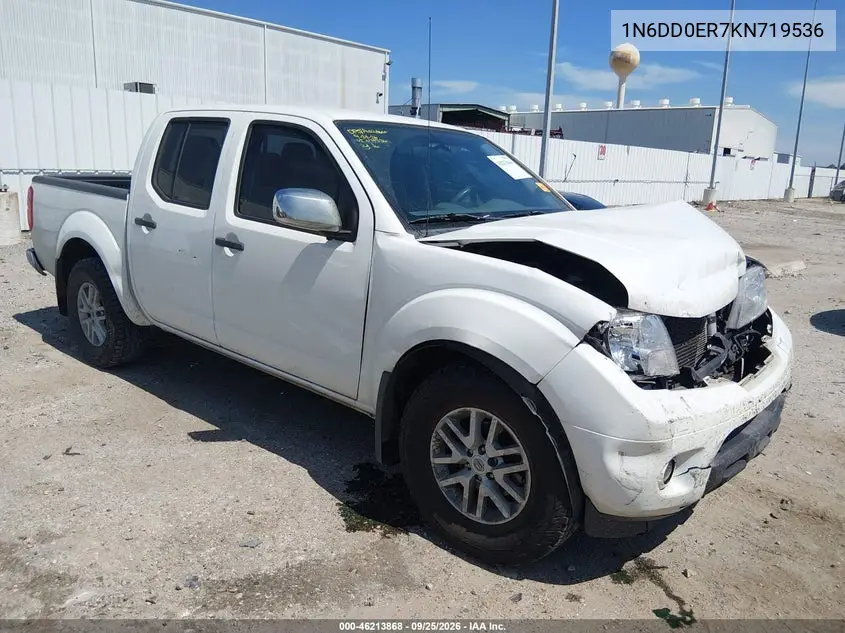 NISSAN NAVARA (FRONTIER) 2019, VIN 1N6DD0ER7KN719536