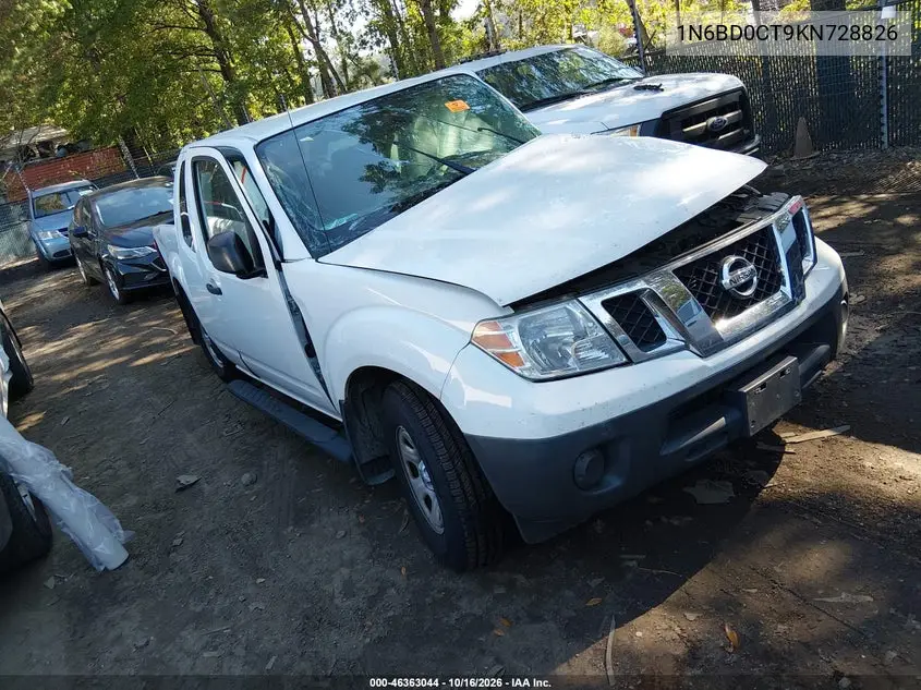 NISSAN NAVARA (FRONTIER) 2019, VIN 1N6BD0CT9KN728826