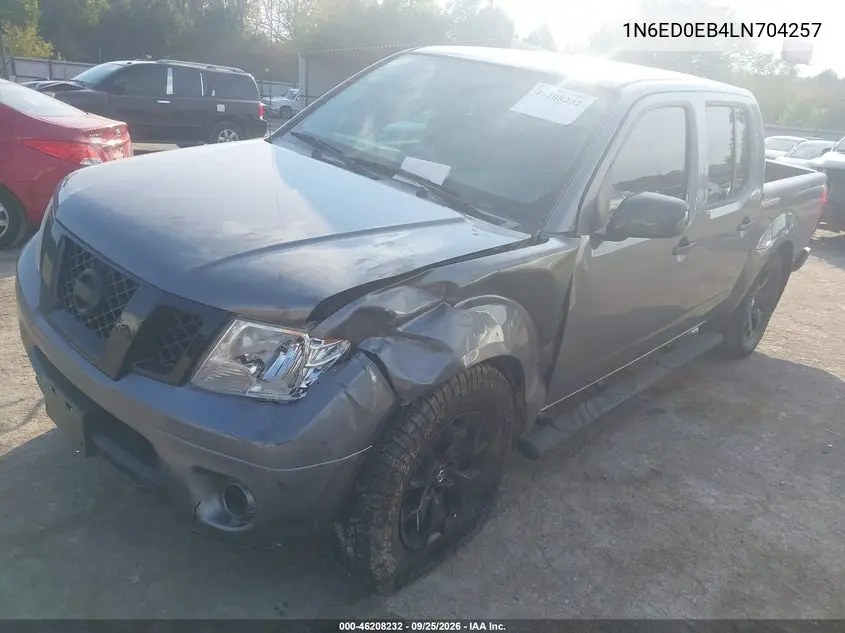 2020 NISSAN NAVARA (FRONTIER) VIN 1N6ED0EB4LN704257 — фото 2