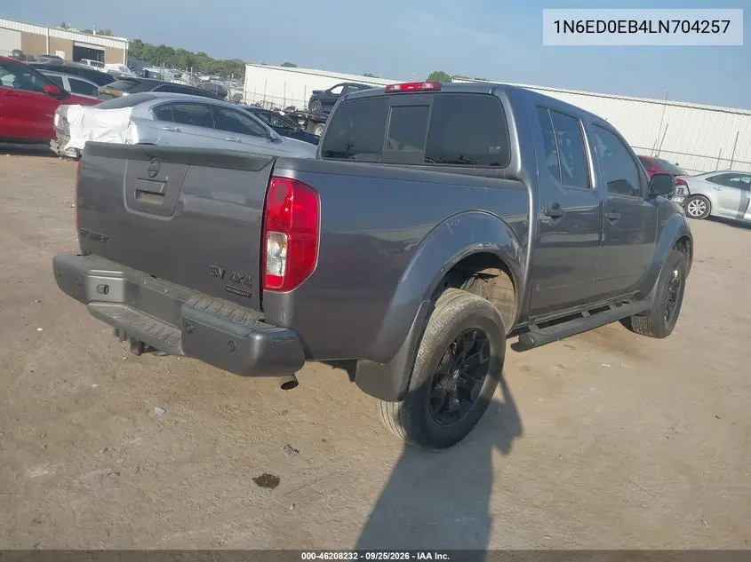 2020 NISSAN NAVARA (FRONTIER) VIN 1N6ED0EB4LN704257 — фото 4
