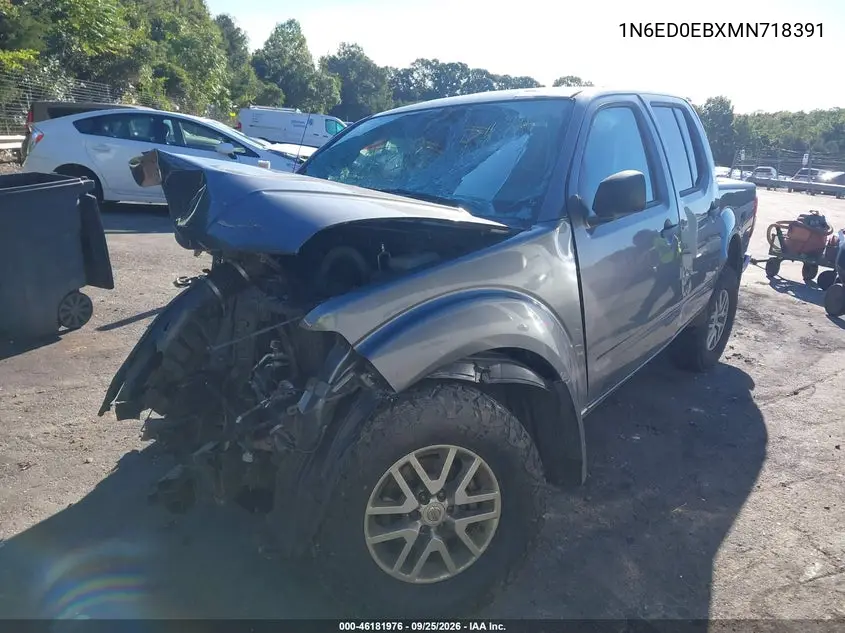 2021 NISSAN NAVARA (FRONTIER) VIN 1N6ED0EBXMN718391 — фото 2