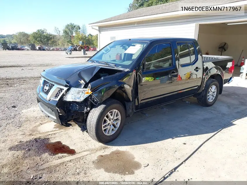 2021 NISSAN NAVARA (FRONTIER) VIN 1N6ED0EBXMN717967 — фото 2