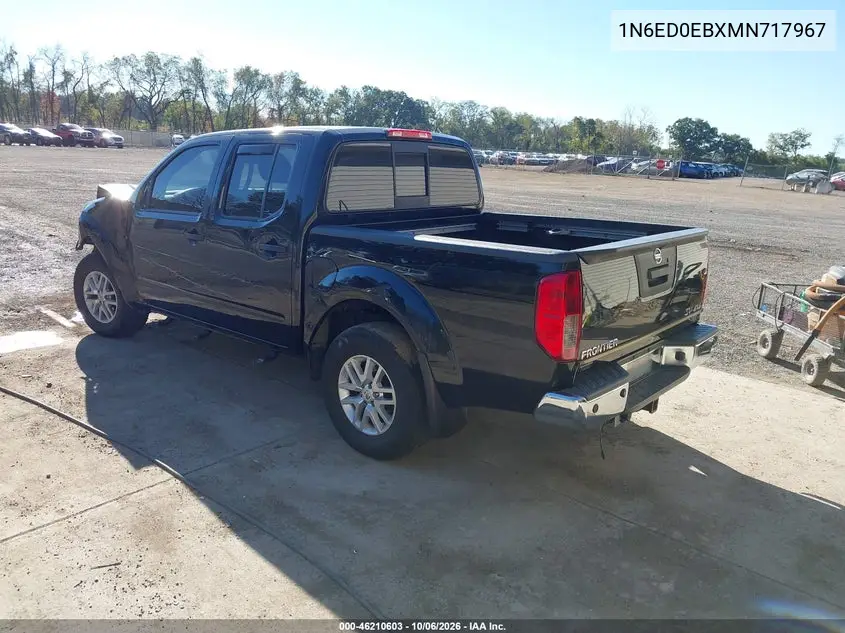 2021 NISSAN NAVARA (FRONTIER) VIN 1N6ED0EBXMN717967 — фото 3
