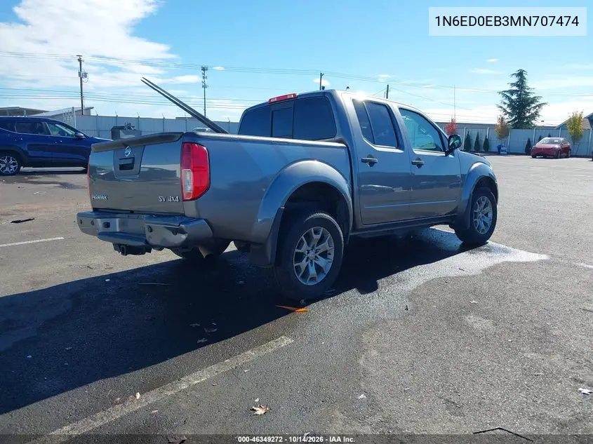 2021 NISSAN NAVARA (FRONTIER) VIN 1N6ED0EB3MN707474 — фото 4