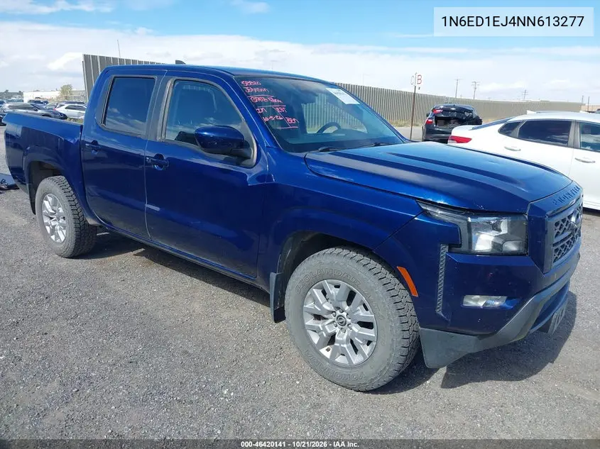 NISSAN NAVARA (FRONTIER) 2022, VIN 1N6ED1EJ4NN613277