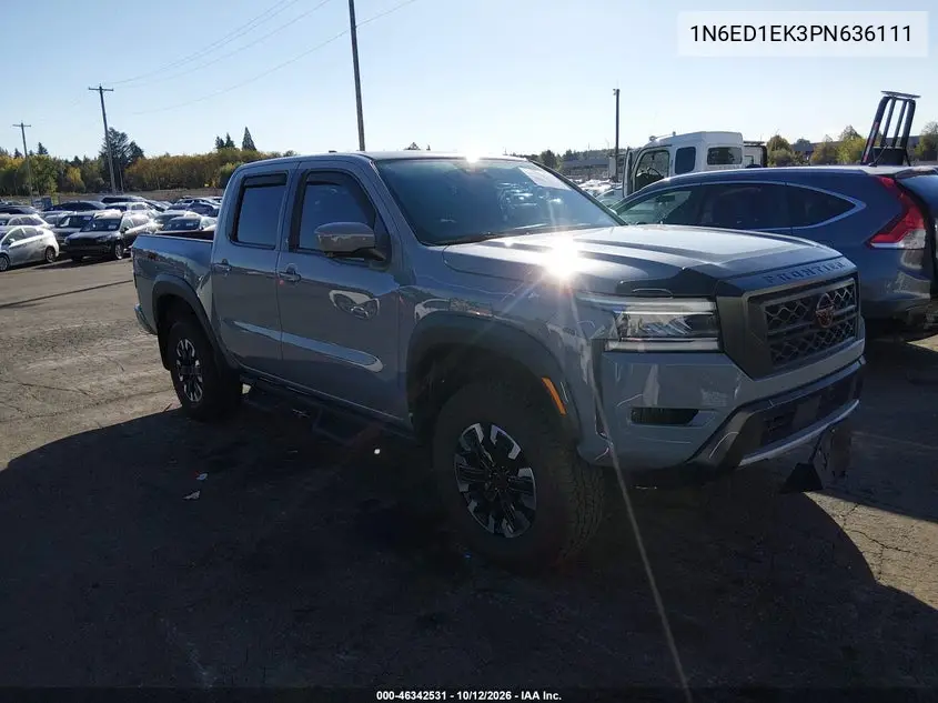 NISSAN NAVARA (FRONTIER) 2023, VIN 1N6ED1EK3PN636111
