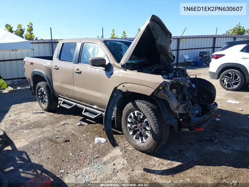 NISSAN NAVARA (FRONTIER) 2023, VIN 1N6ED1EK2PN630607