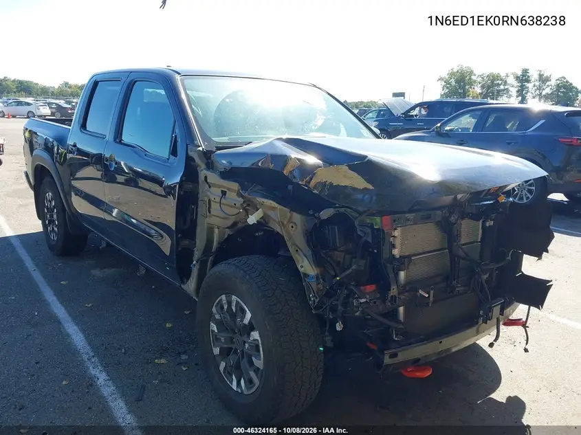 NISSAN NAVARA (FRONTIER) 2024, VIN 1N6ED1EK0RN638238