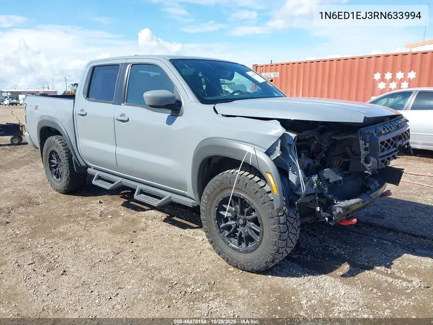 NISSAN NAVARA (FRONTIER) 2024, VIN 1N6ED1EJ3RN633994