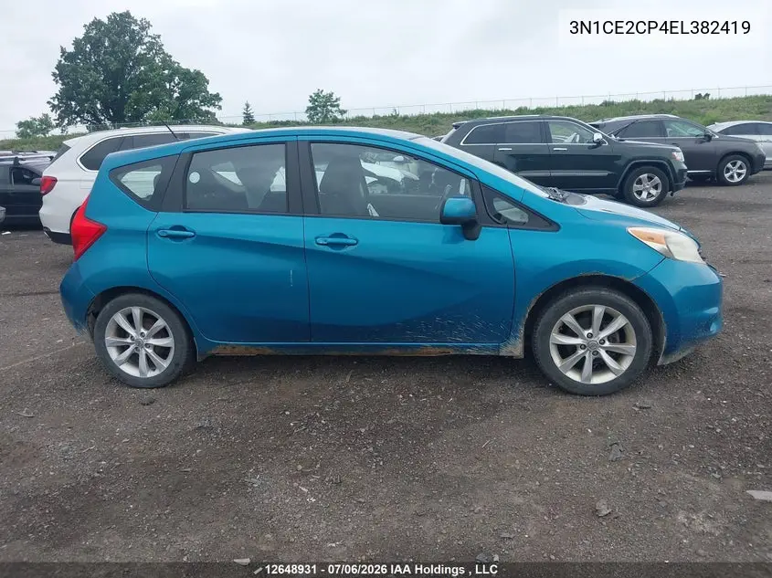 2014 NISSAN NOTE VIN 3N1CE2CP4EL382419 — фото 12