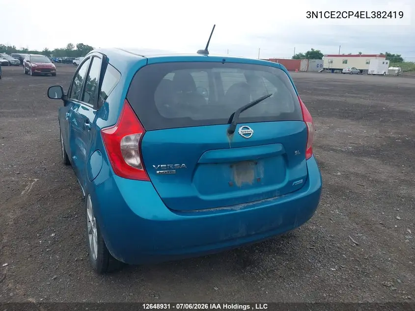 2014 NISSAN NOTE VIN 3N1CE2CP4EL382419 — фото 3
