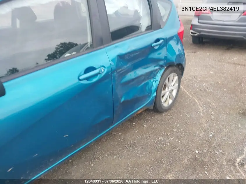 2014 NISSAN NOTE VIN 3N1CE2CP4EL382419 — фото 6