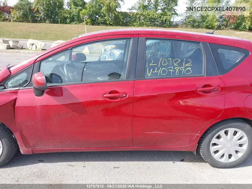2014 NISSAN NOTE VIN 3N1CE2CPXEL407890 — фото 15