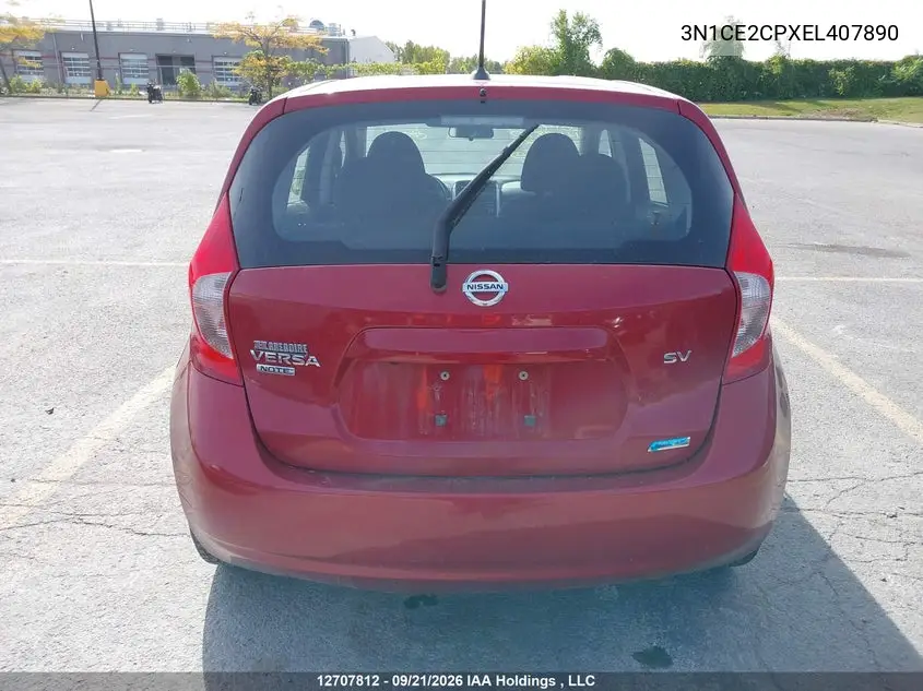 2014 NISSAN NOTE VIN 3N1CE2CPXEL407890 — фото 17