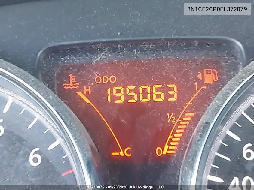 2014 NISSAN NOTE VIN 3N1CE2CP0EL372079 — фото 15