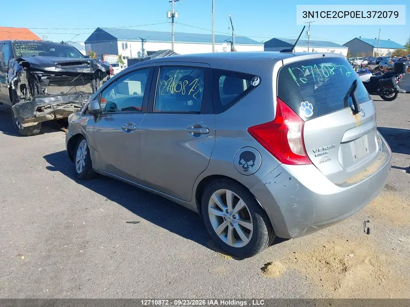 2014 NISSAN NOTE VIN 3N1CE2CP0EL372079 — фото 3