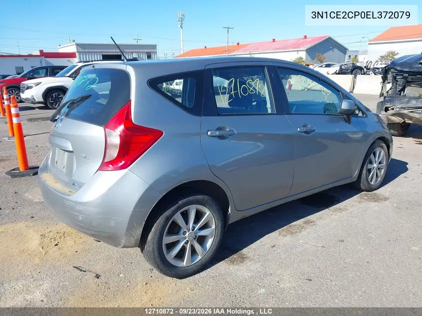 2014 NISSAN NOTE VIN 3N1CE2CP0EL372079 — фото 4