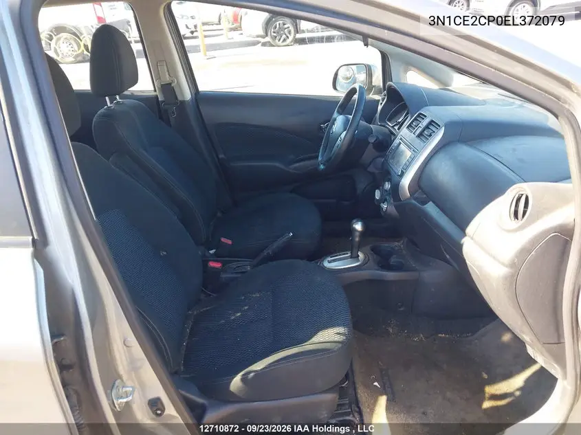 2014 NISSAN NOTE VIN 3N1CE2CP0EL372079 — фото 5