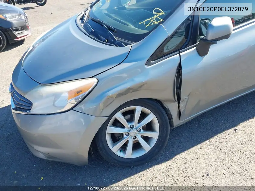 2014 NISSAN NOTE VIN 3N1CE2CP0EL372079 — фото 6