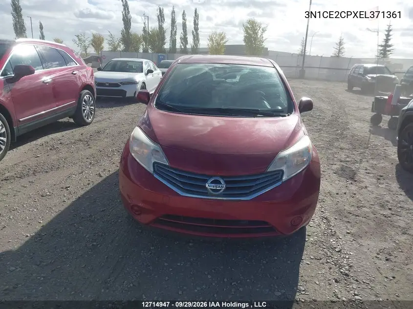 2014 NISSAN NOTE VIN 3N1CE2CPXEL371361 — фото 12