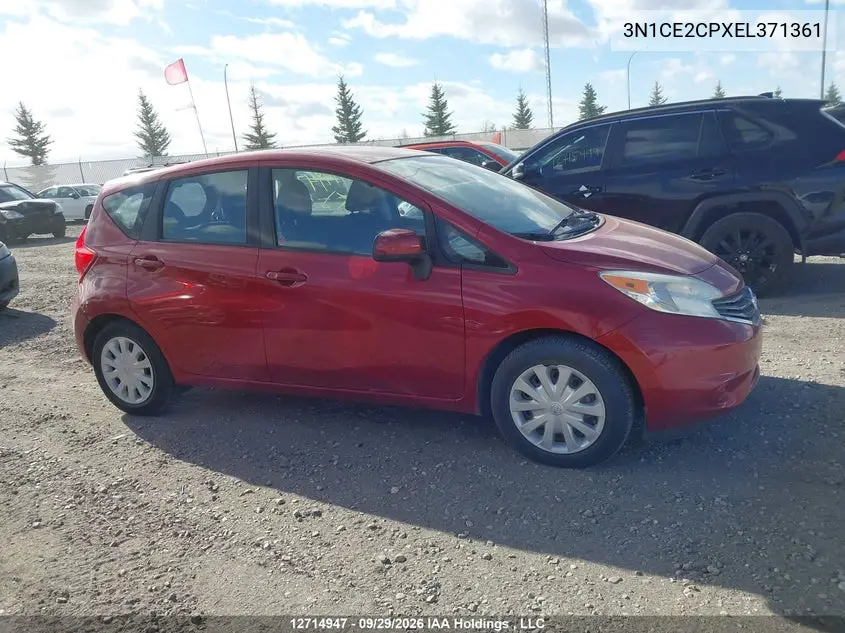 2014 NISSAN NOTE VIN 3N1CE2CPXEL371361 — фото 13