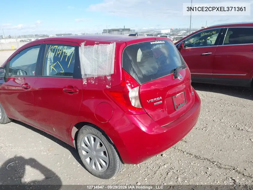 2014 NISSAN NOTE VIN 3N1CE2CPXEL371361 — фото 6