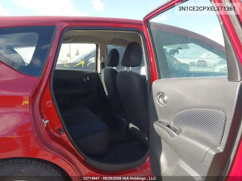 2014 NISSAN NOTE VIN 3N1CE2CPXEL371361 — фото 8