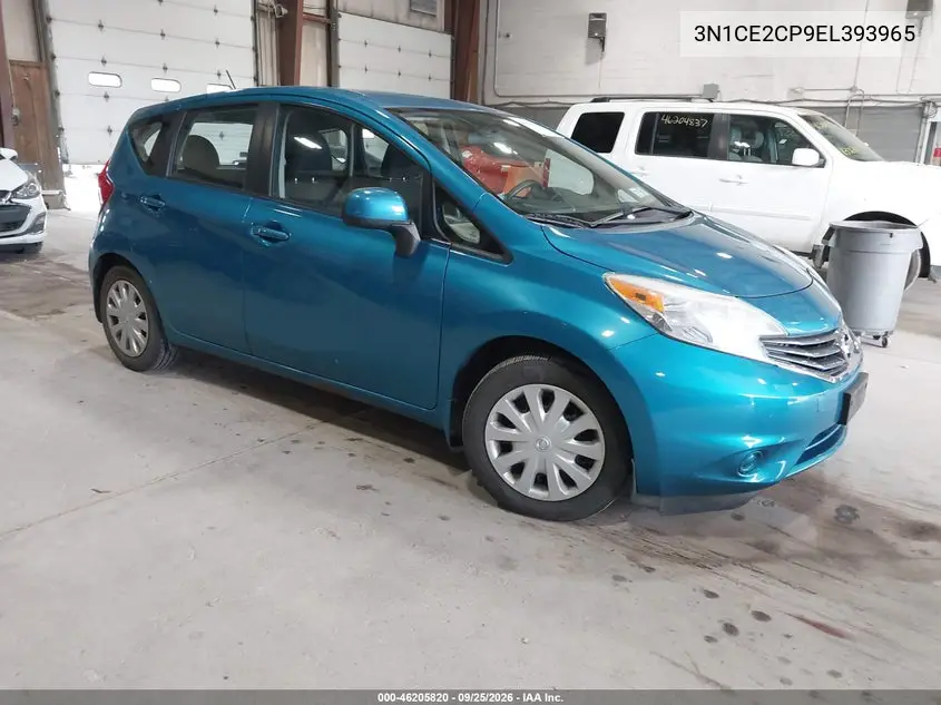 NISSAN NOTE 2014, VIN 3N1CE2CP9EL393965