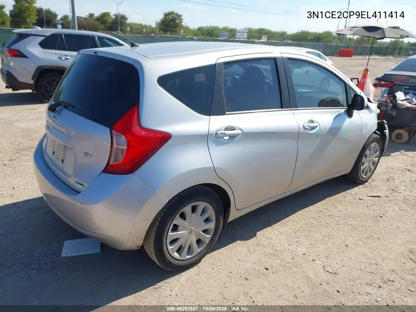 2014 NISSAN NOTE VIN 3N1CE2CP9EL411414 — фото 4