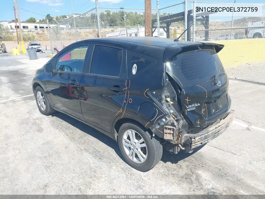 2014 NISSAN NOTE VIN 3N1CE2CP0EL372759 — фото 3